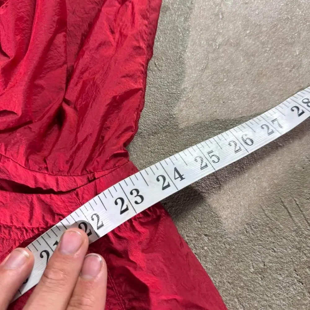 Red Jordan Brand Rain Jacket